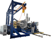 HDPE large diameter fitting winding machine