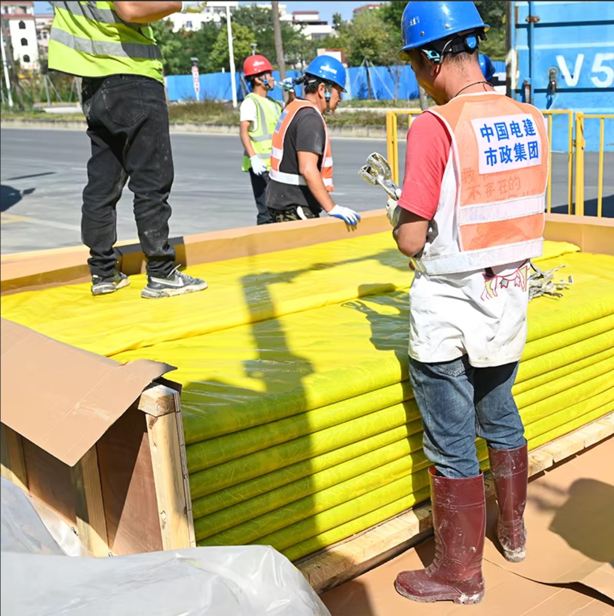 UV- CIPP glass fiber liner 