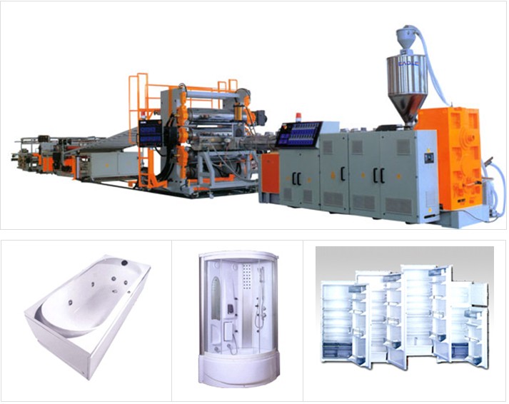 abs sheet extruder,abs sheet extrusion line,PMMA sheet extruder, PMMA plate extrusion line